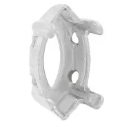 Serti griffe navette PureCrystal 4228 10x5 mm - Rhodié x1