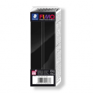 Pâte Fimo Professional 454gr Noir (n°9)