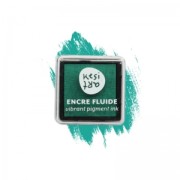 Encreur pour tampon - Encre fluide à pigment - Bleu Sarcelle - Kesi Art x1|raw }}