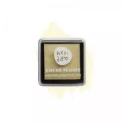 Encreur pour tampon - Encre fluide à pigment - Blanc Naturel - Kesi Art x1