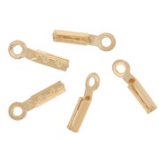 Mini pince lacet 0,6 mm Doré à l'or fin x10|raw }}