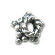 Coupelle  6 mm en Argent 925 x4