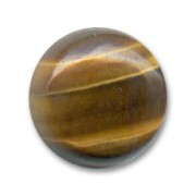 Cabochon rond 15 mm Oeil de Tigre|raw }}