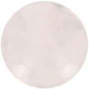 Cabochon rond 15 mm Quartz Rose