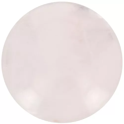 Cabochon rond 15 mm Quartz Rose