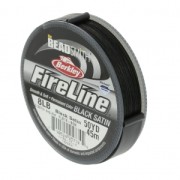 Fil Fireline - Tresse fusionnée 0.17 mm (8LB) Black Satin x45 m|raw }}