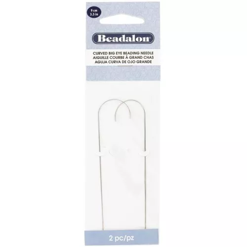Lot De 25 Aiguilles à Perler 5 Tailles D'aiguilles à Gros Chas Pliables Avec Tube De Rangement Et Ciseaux Pour La Fabrication De Bijoux