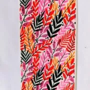 4 Silk Screens superposables Moiko pour Pâte polymère 74x105 mm - Motif Feuillages