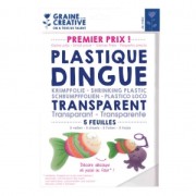 Plastique dingue 262x202 mm 1er prix - Transparent x5 feuilles|raw }}