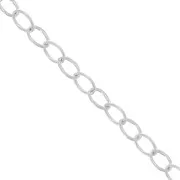 Chaîne maille rombo 2.7x3.6 mm en Argent 925 x 50cm