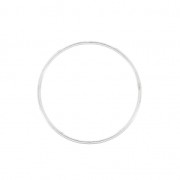 Anneau fermé 25 mm en Argent 925 x1|raw }}