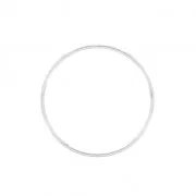 Anneau fermé 25 mm en Argent 925 x1