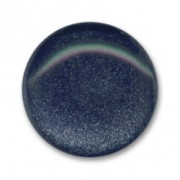 Cabochon pailleté 16 mm Jet/Montana