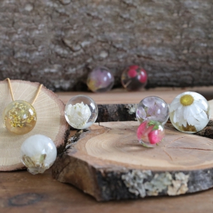 Moule silicone pour réaliser 6 boules/sphères de 12 à 25 mm en résine