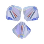 Toupies en cristal PureCrystal 5328 3 mm Light Sapphire AB x50|raw }}