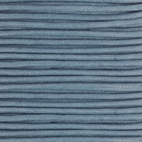 Coton ciré 2 mm Blue Jean x5 m