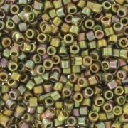 Miyuki Delica 11/0 DB0508 - 24 K Green Gold Iris x5g