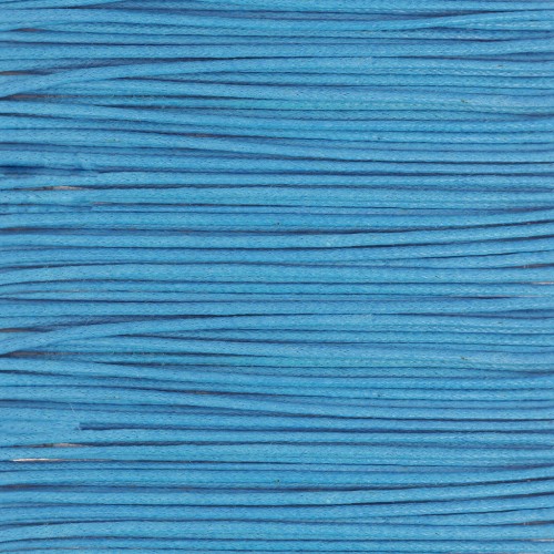 Coton ciré 1 mm Bleu Turquoise x4.90 m
