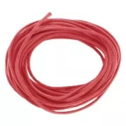 Coton ciré 1 mm Rouge x4.8 m