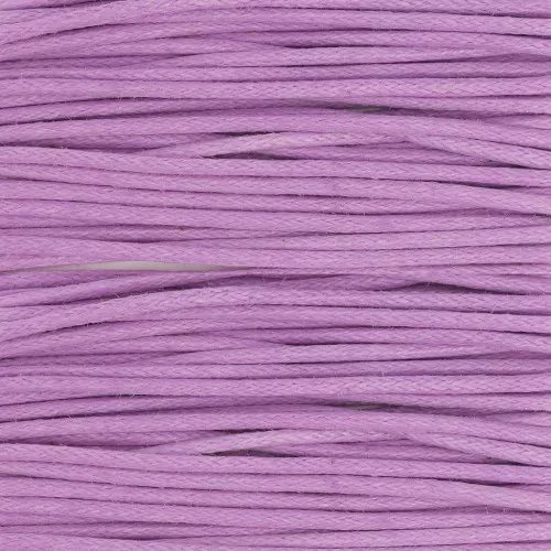 Coton ciré 1 mm Light Amethyst x5 m