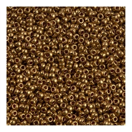 Rocaille Miyuki 15/0 457L - Metallic Light Bronze x8g