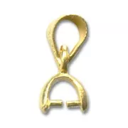 Attaches pendentifs 12 mm doré x5