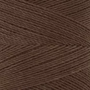 Bobine de fil ciré Linhasita pour micro macramé 0.5 mm - Caramel Brown (362) x335m