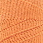 Bobine de fil ciré Linhasita pour micro macramé 0.75 mm - Orange Clair (216) x228m