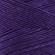 Bobine de fil ciré Linhasita pour micro macramé 0.75 mm - Dark Purple (369) x228m