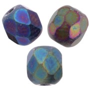 Facettes 4 mm Jet Green Iris x50|raw }}