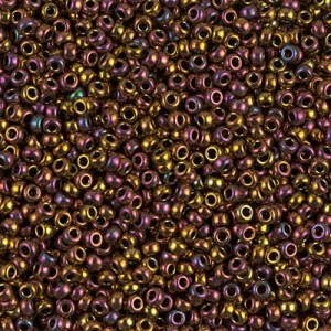 Rocaille Miyuki 15/0 462 - Metallic Gold Iris x8g