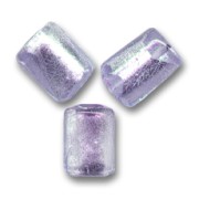 Perles cylindres Feuille d'Argent 10x8 mm Alexandrite x4|raw }}