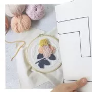 Punch Needle - Art du fil tendance en 3D Rico Design