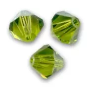 Toupies en cristal PureCrystal 5328 2.5 mm - Olivine x50