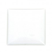 Cabochon autocollant carré en résine époxy 20 mm transparent|raw }}