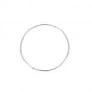 Anneau fermé 20 mm en Argent 925 x1
