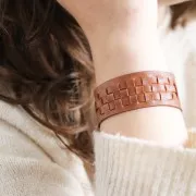 Pâte Fimo effet cuir 57gr Noisette (n°779)