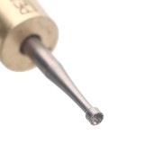 Outil pour arrondir du fil - fraise creuse 1.8 mm avec manche en bois x1