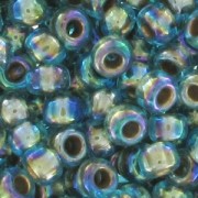 Rocaille Toho 11/0 TO11R995 - Raimbow Aqua Gold Lined x8g|raw }}
