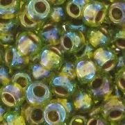 Rocaille Toho 11/0 TO11R996 - Raimbow Peridot Gold Lined x8g