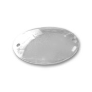 Intercalaire bombé 18x13 mm en Argent 925 x1