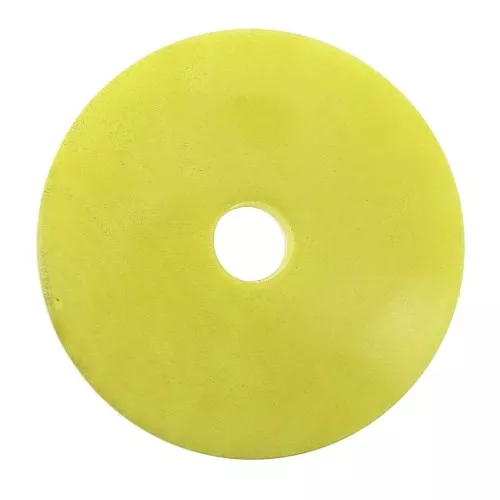 Rondelle / Disque plat en Tagua 20 mm Jaune citron x1