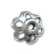 Coupelles fleur 3x6 mm en Argent 925 x10
