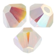 Toupies en cristal PureCrystal 5328 4 mm White Opal AB2X x50