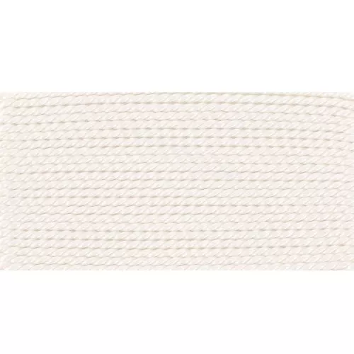 Fil de soie 0.90 Blanc x2m
