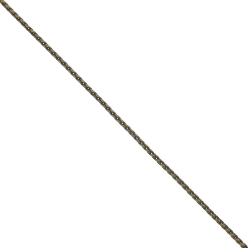 Chaîne maille Paloma 0.9 mm bronze x1m