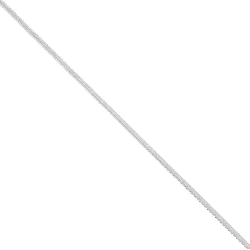 Chaîne maille serpentine 2,6mm Placage argent fin x1m
