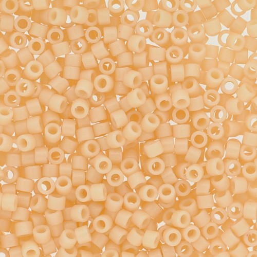 Miyuki Delica Duracoat 11/0 DB2351 - Opaque Dyed Pale Peach x8g