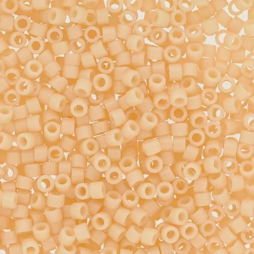 Miyuki Delica Duracoat 11/0 DB2351 - Opaque Dyed Pale Peach x8g