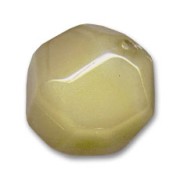 Ronde facettée 20 mm Olivine|raw }}